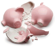 Broken Piggy Bank, Tax Problems